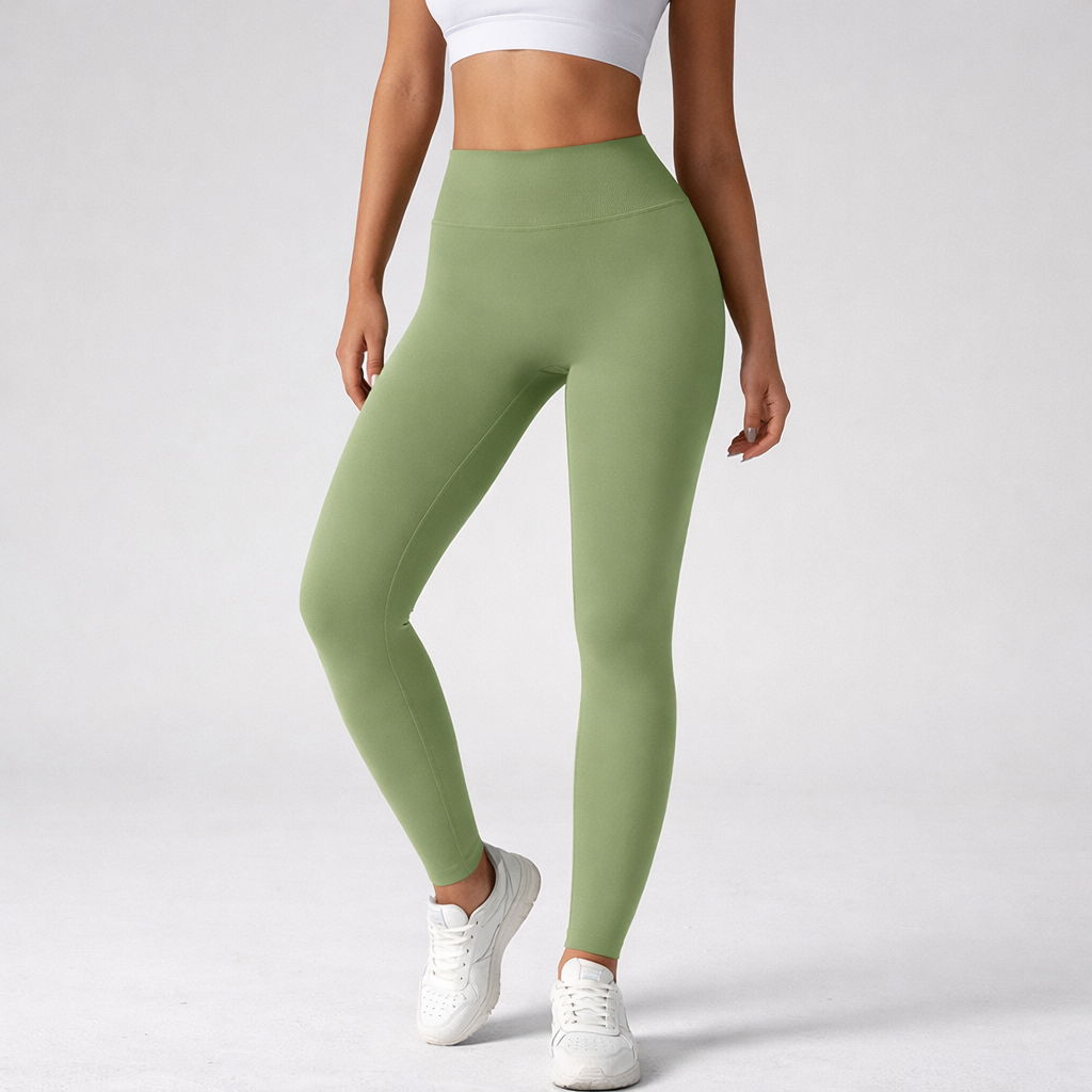 Fitness Yoga Pants For Women High-waisted Butt-lifting Stretchy Form-fitting Workout Tights