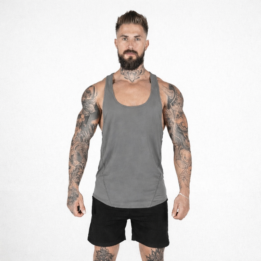 Gym Clothes With Sleeveless Tops And Halters